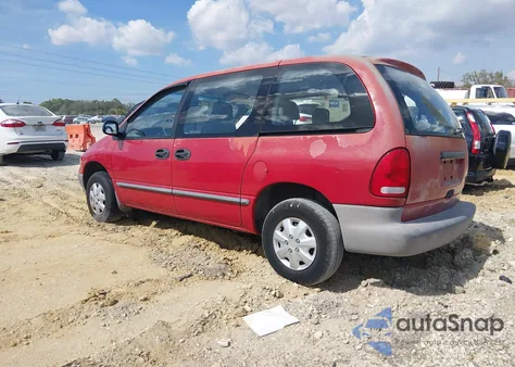 2000 Plymouth Voyager z USA, uszkodzony, nr VIN 2P4GP2530YR623592